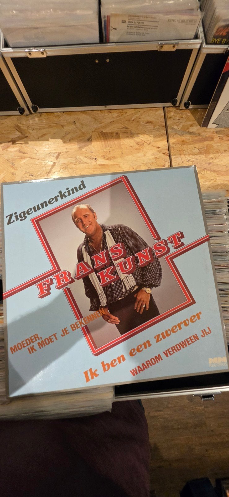 Frans Kunst - Zigeunerkind LP (MM Records), Ophalen, LP, Gebruikt, Levenslied of Smartlap