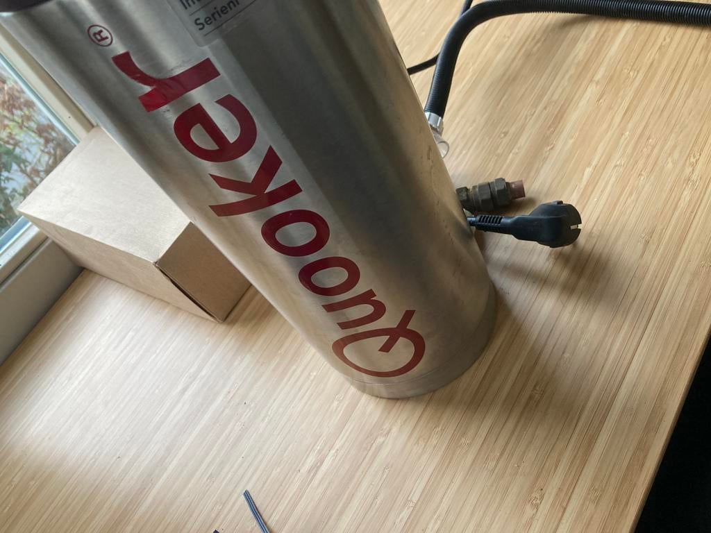 Quooker Pro3 vaq, Ophalen, Gebruikt