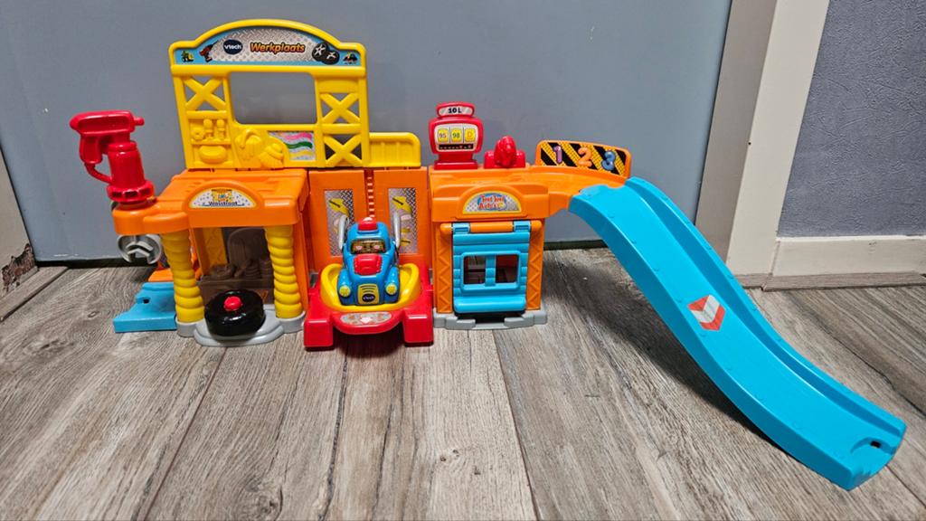 VTech Toet Toet Auto's Werkplaats - Zo goed als nieuw, Ophalen of Verzenden, Zo goed als nieuw, 2 tot 4 jaar