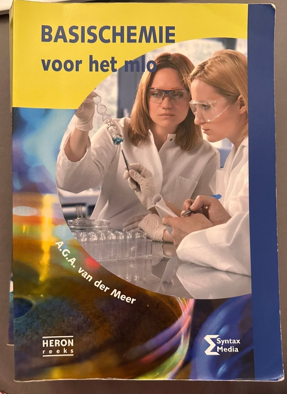 A.G.A. van der Meer - Basischemie voor het MLO, Boeken, A.G.A. van der Meer, Verzenden, Zo goed als nieuw, Nederlands