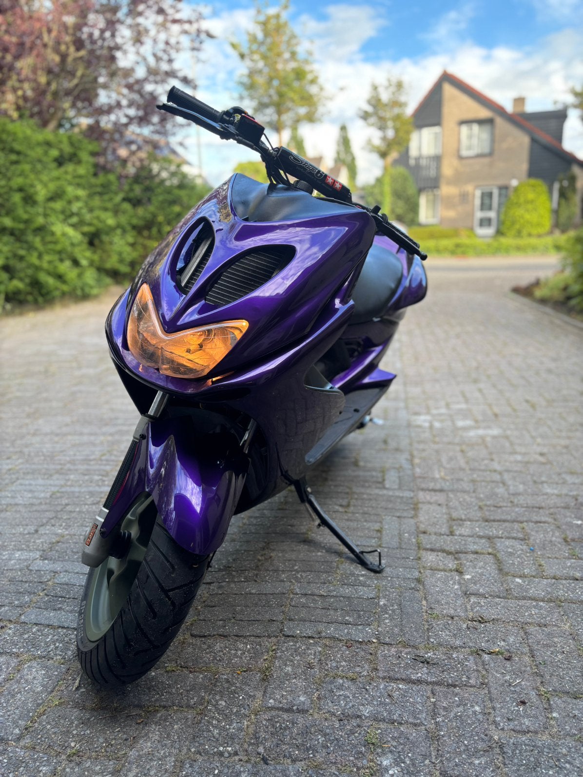 Yamaha aerox 70, Ophalen, Zo goed als nieuw, Benzine, Aerox