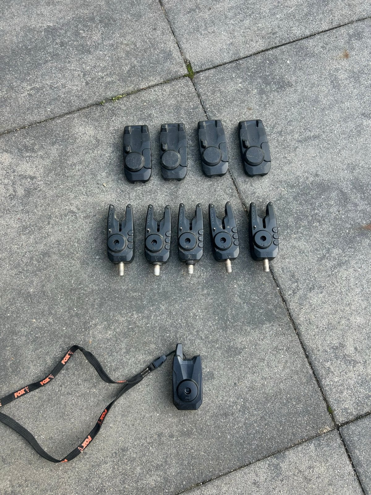 Fox Mini Micron Beetmelders Set met Receiver, Ophalen, Gebruikt, Overige typen