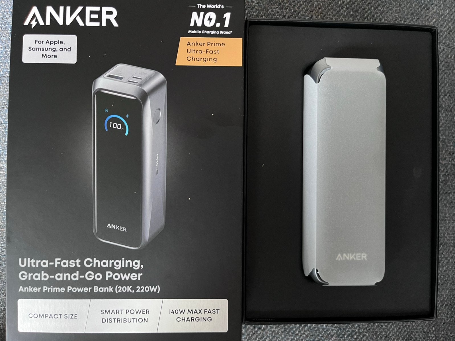 Powerbank nieuw Anker 20.100 mAH, Ophalen of Verzenden, Nieuw, Anker