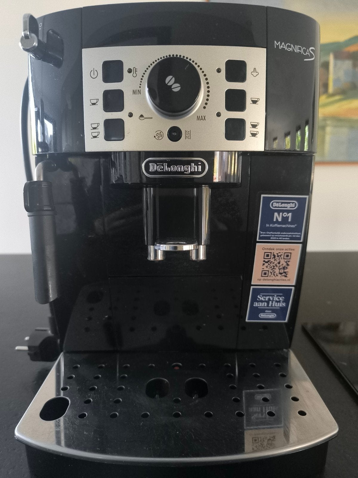 DeLonghi Magnifica S volautomatische espressomachine, Witgoed en Apparatuur, Ophalen, Espresso apparaat, Koffiebonen