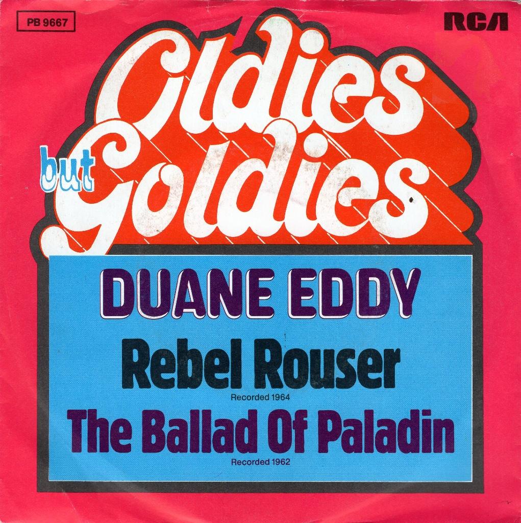 DUANE EDDY  -  Rebel rouser, Cd's en Dvd's, Vinyl Singles, Gebruikt, Fotohoes, Single, 1960 - 1969, Pop, 7 inch, Ophalen of Verzenden