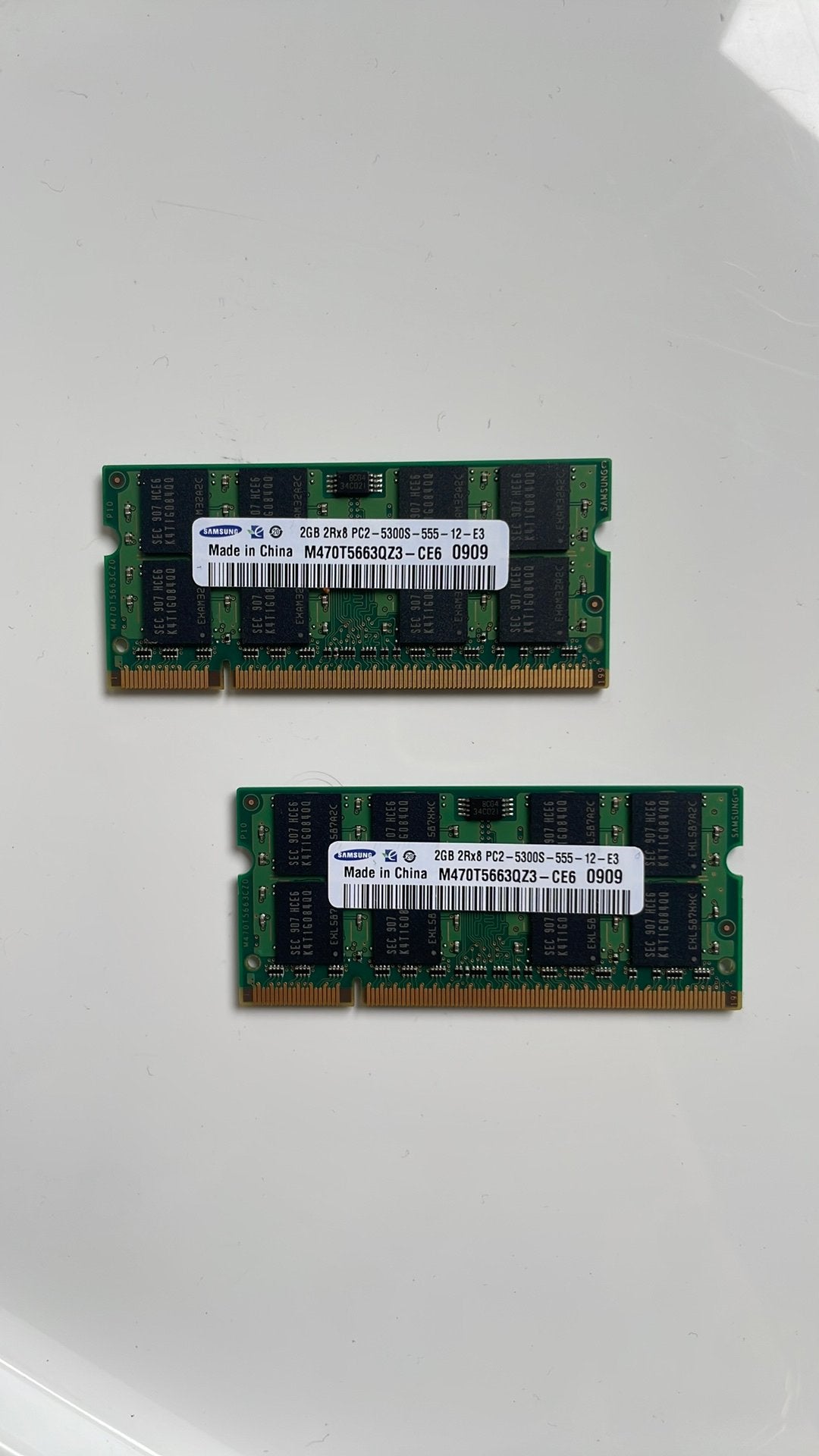 RAM geheugen 2GB DDR2, Computers en Software, RAM geheugen, Ophalen of Verzenden, Gebruikt, DDR3, Laptop