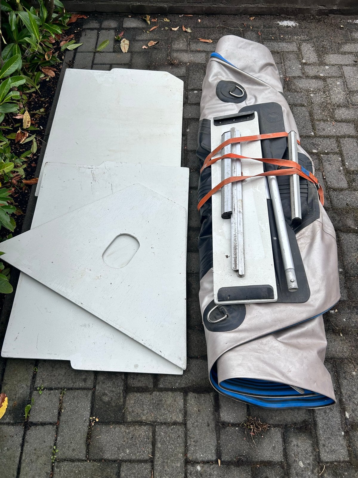 Quicksilver 270 rubberboot met lek - opknapper, Ophalen, Gebruikt