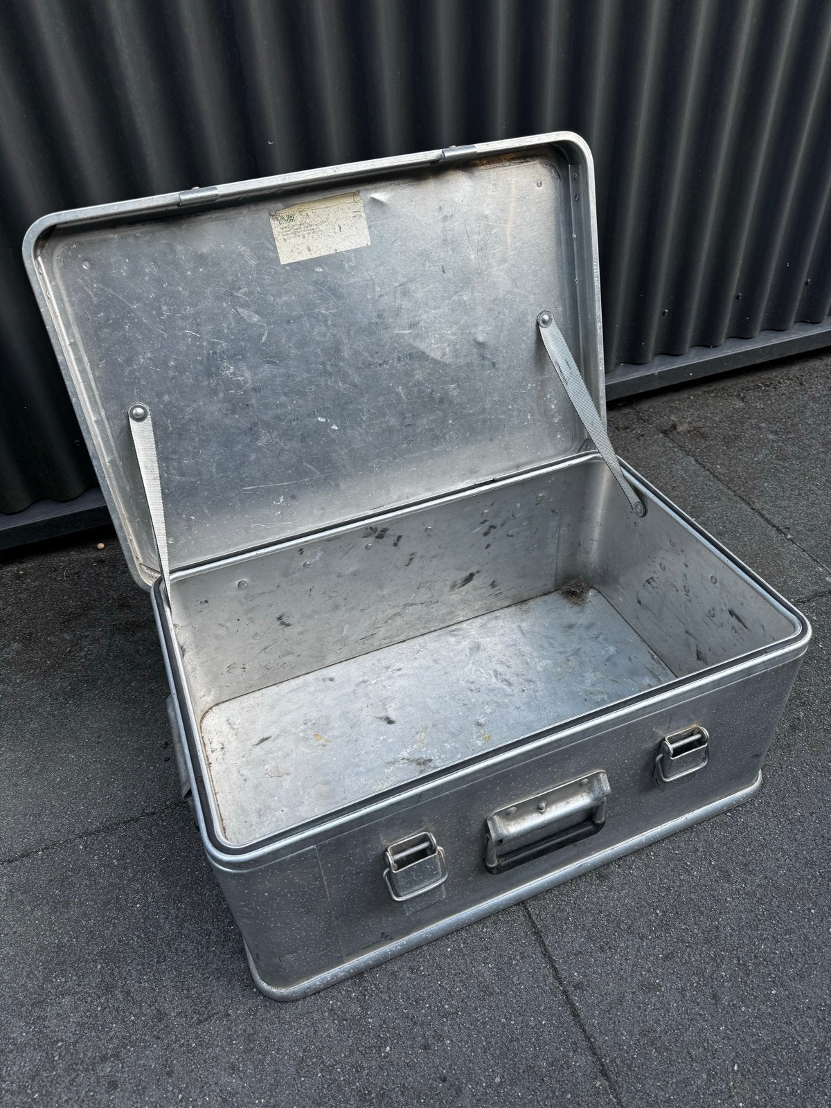 Zarges aluminium kist - Robuuste opbergkist, Ophalen, Minder dan 50 cm, Gebruikt, 50 tot 100 cm