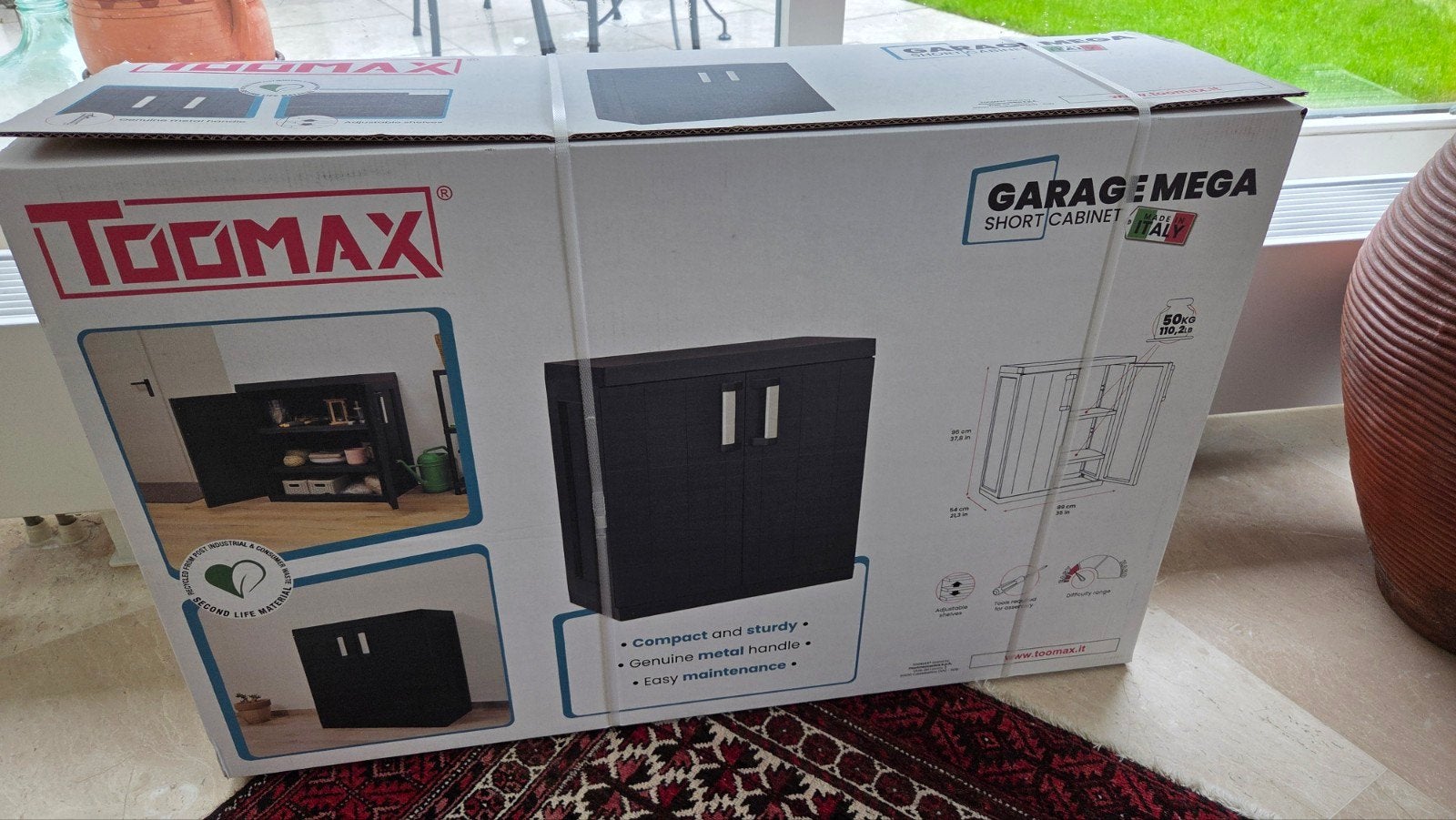 Toomax kunststof Garage Mega opslag Kast - Nieuw in doos, Ophalen, Nieuw