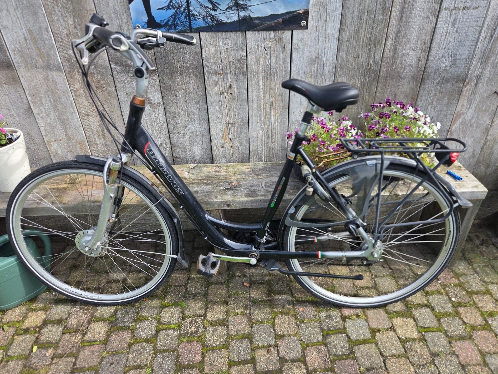 Batavus Station Fiets -, Fietsen en Brommers, Fietsen | Dames | Damesfietsen, Ophalen, Velgrem, Versnellingen, Batavus