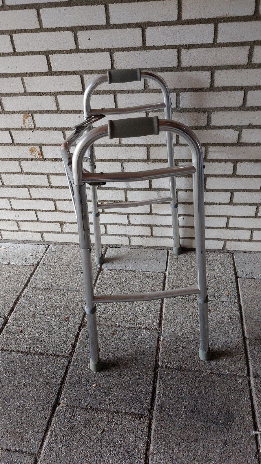 Looprek,opvouwbaar,aluminium,verstelbaar, Diversen, Looprekken, Ophalen