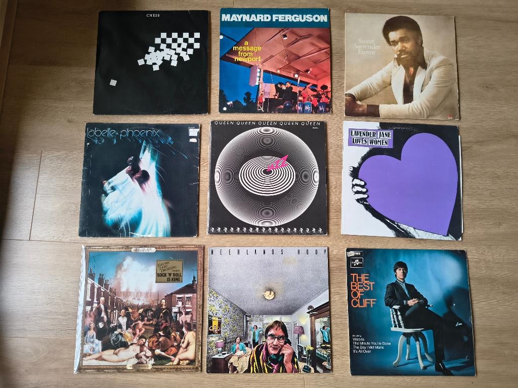 Verzameling lp's - rock jazz folk en meer 58 stuks, Gebruikt, Overige genres, 1980 - 1989, Ophalen of Verzenden