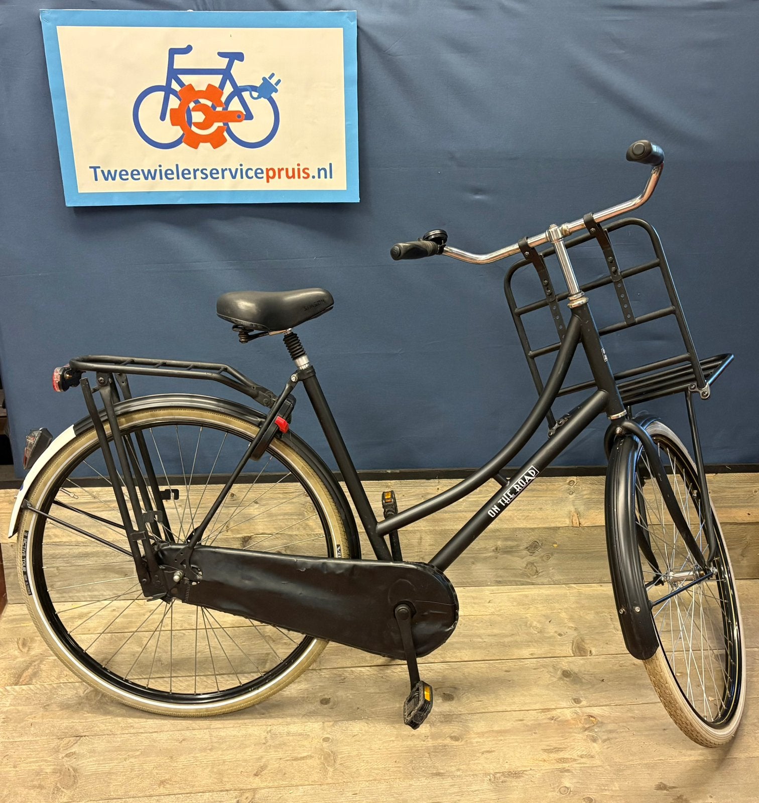 On The Road transportfiets, 56 cm of meer, Ophalen, Gebruikt, Terugtraprem