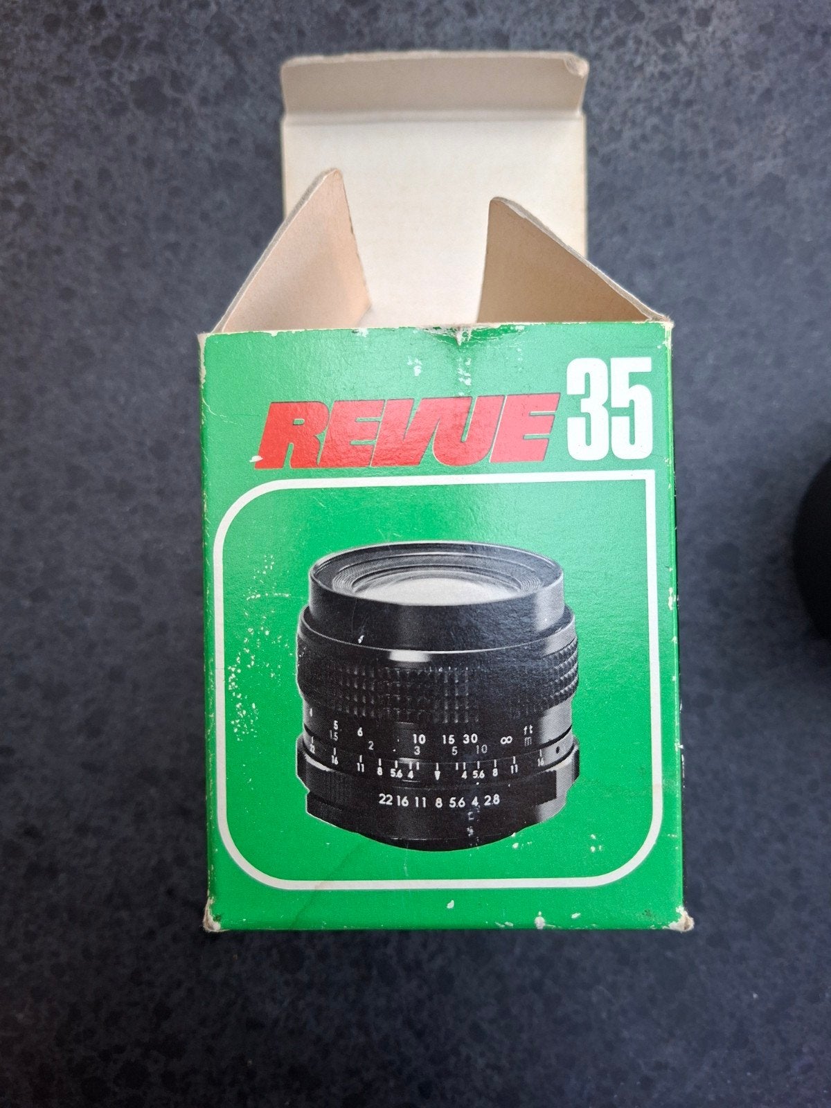 Auto-Revue 35mm f/2.8 Groothoeklens  doos en koke, Overige merken, Gebruikt, Beschermhoes/tas, Overige vattingen