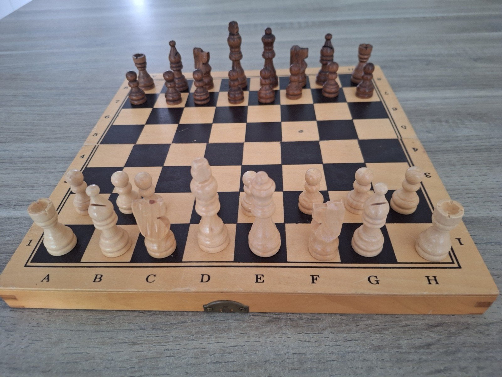 schaak kist, Een of twee spelers, Ophalen of Verzenden, Gebruikt