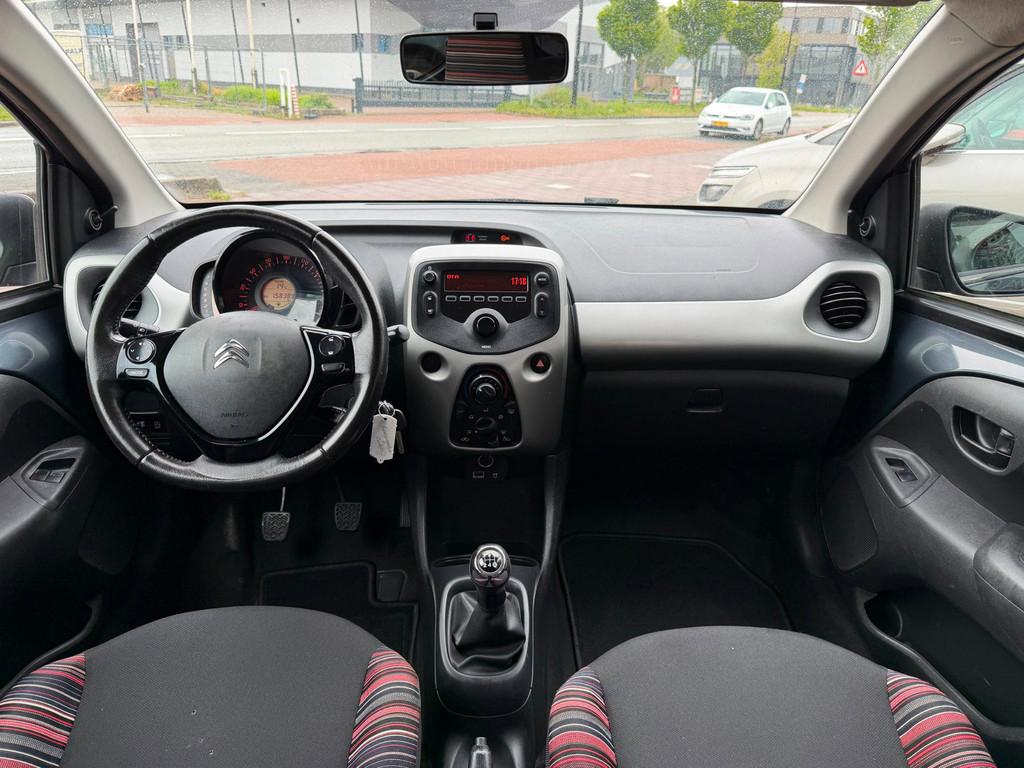 Citroen C1 1.0 e-VTi Style Edition Airco|Elektrisch pak|NAP, Voorwielaandrijving, Stof, Gebruikt, Euro 6