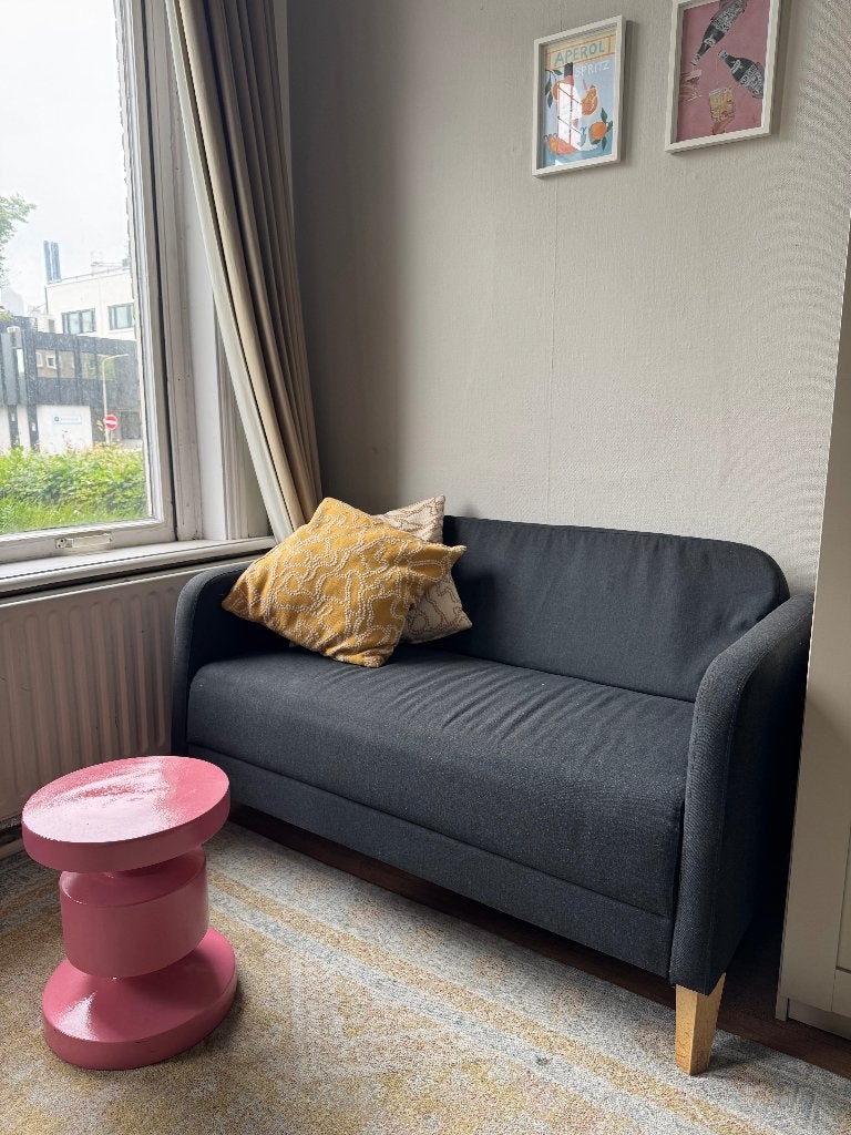 2-zitsbank, Ophalen, Gebruikt, Tweepersoons, 75 tot 100 cm