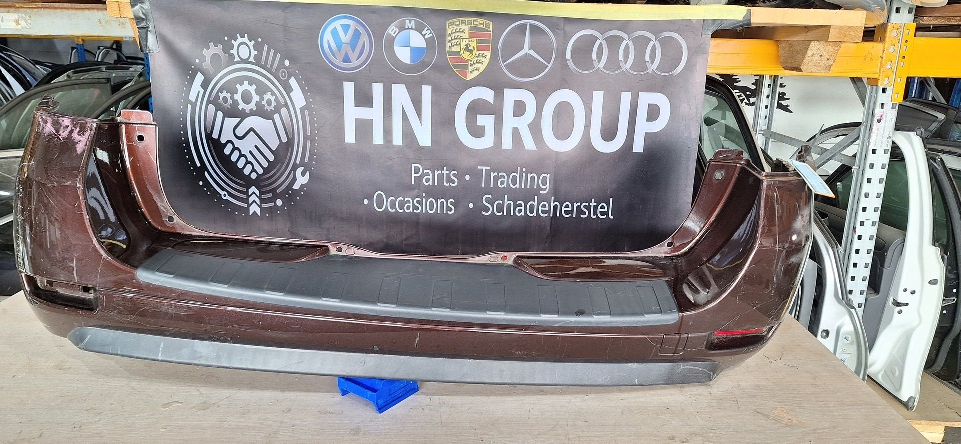 Achterbumper van een Dacia Logan (TECNM), Gebruikt, -, -, Ophalen of Verzenden