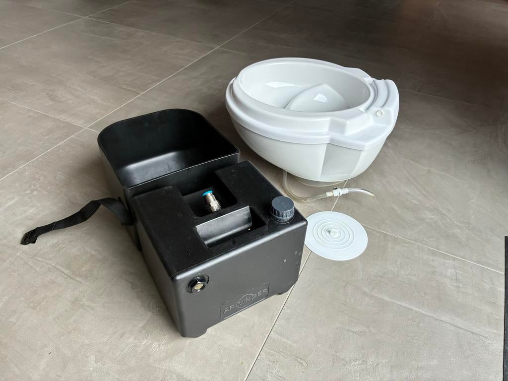 Ombouwset droogtoilet voor Thetford C260, Ophalen of Verzenden, Gebruikt