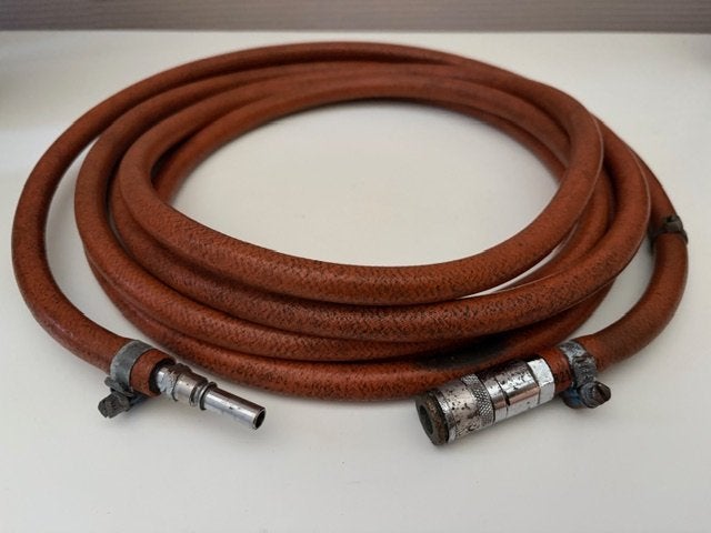 Propaan/Butaan 5m gasslang met koppelstuk, Caravans en Kamperen, Kampeeraccessoires, Ophalen, Gebruikt