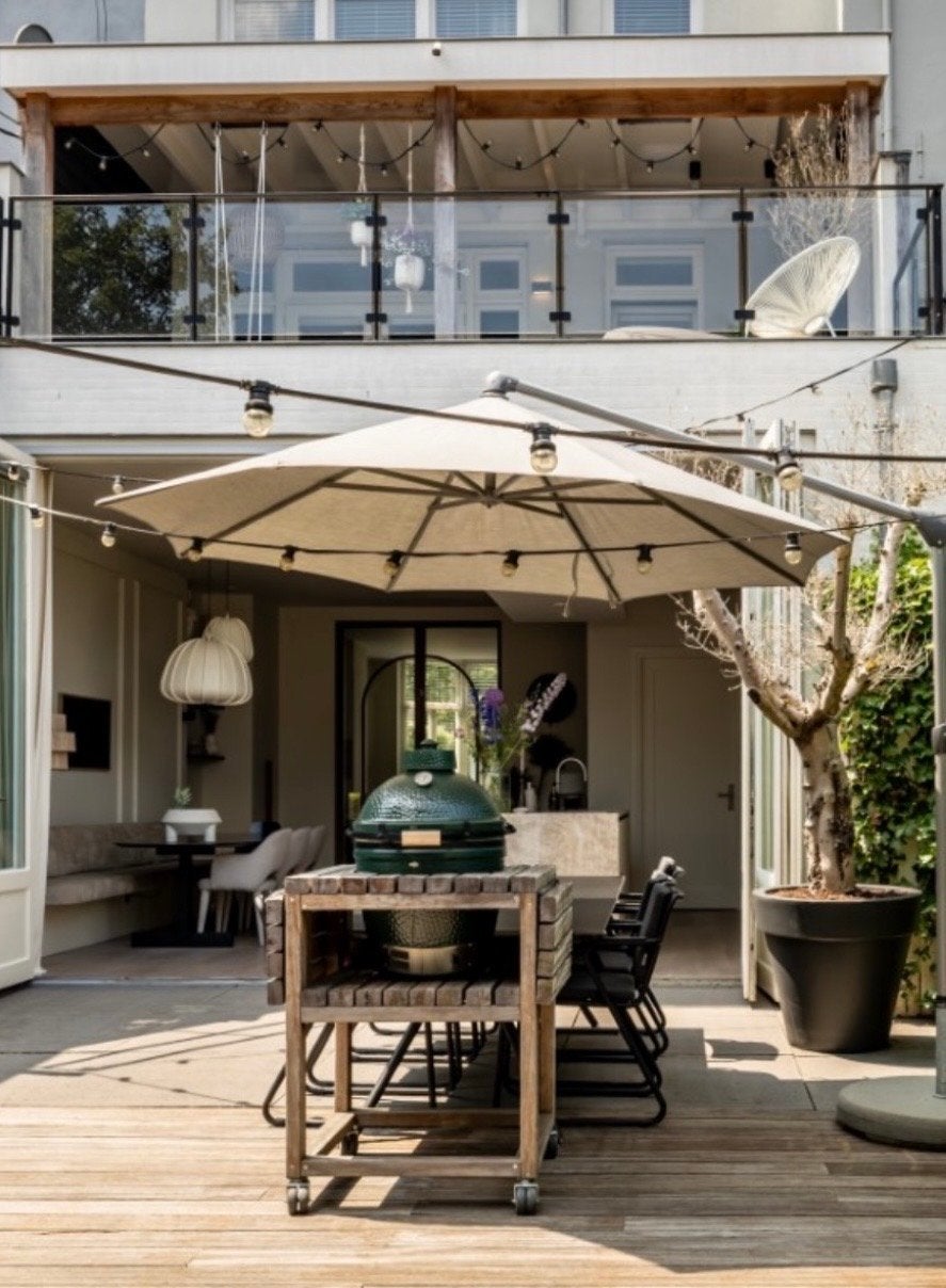 Glatz Sunwing Casa Zweefparasol Ø330cm - Zo goed als nieuw