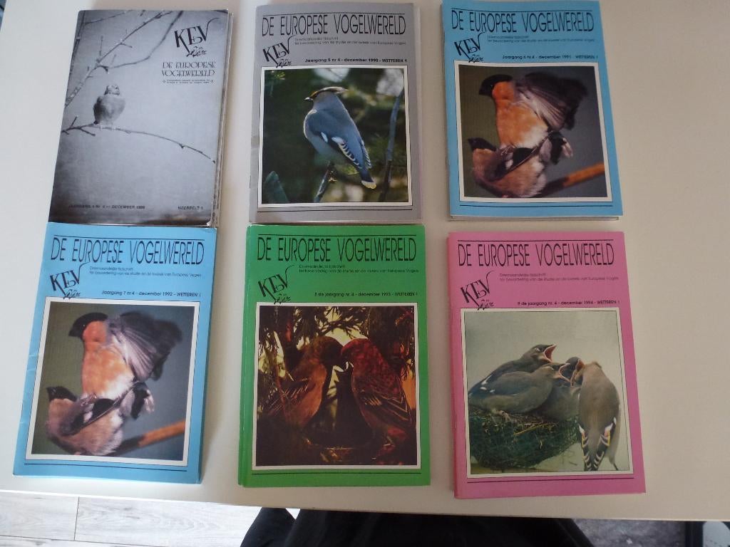 Vogeltijdschriften 'De europese vogelwereld', Ophalen, Zo goed als nieuw, Vogels