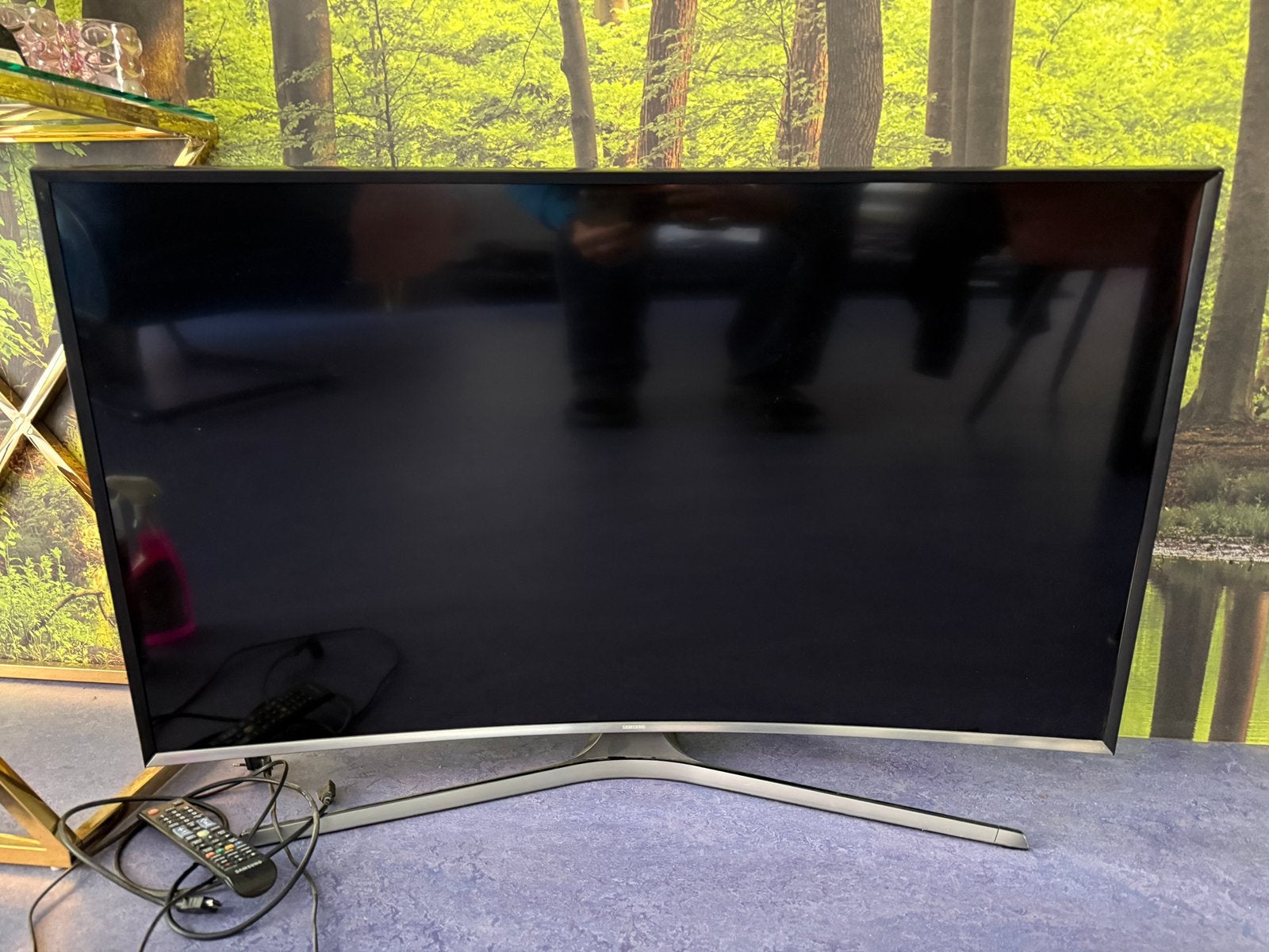 SAMSUNG UE48J6300 Curved Full HD Smart LED TV 48 inch, Audio, Tv en Foto, Televisies, Ophalen, 50 Hz, Samsung, 100 cm of meer