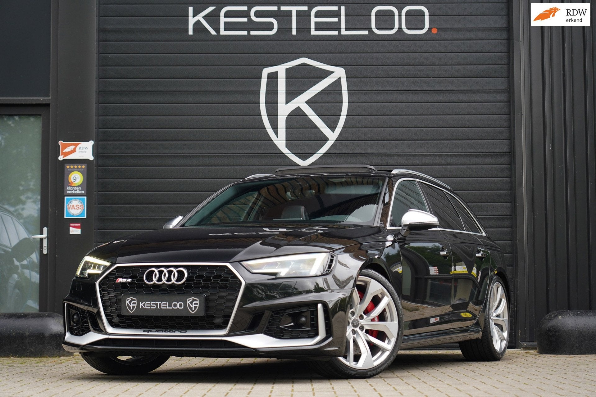Audi RS4 Avant 2.9 TFSI RS 4 quattro MATRIX/PANO/RS-SPORTUIT, Auto's, Automaat, Gebruikt, Vierwielaandrijving, 450 pk