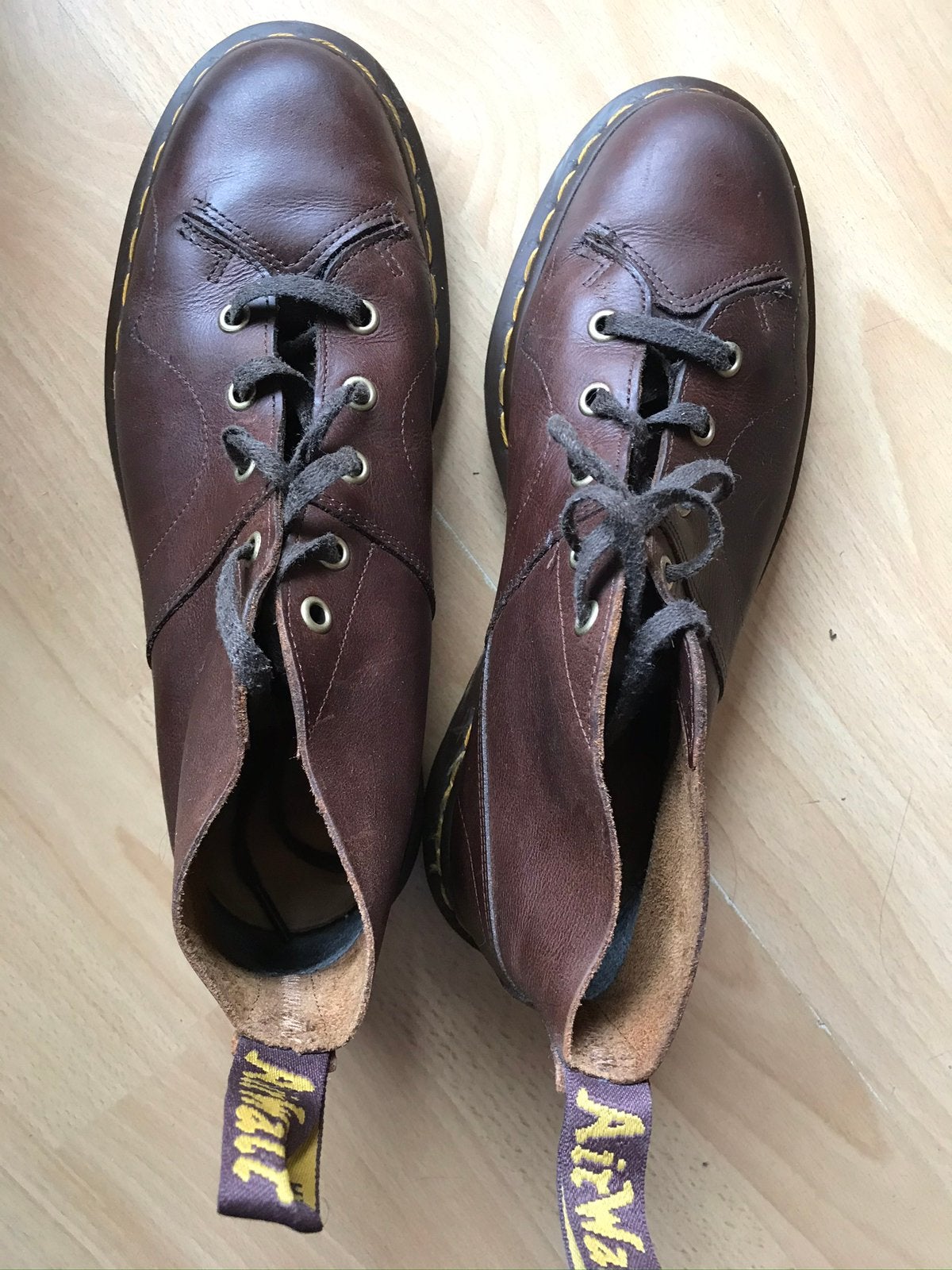 Dr Martens maat 41, Bruin, Verzenden, Boots, Zo goed als nieuw