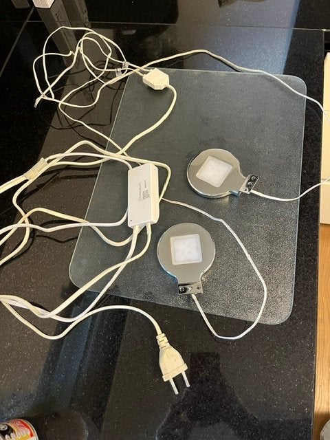 Smartwares LED verlichting voor op de kast, Metaal, Overige merken, Gebruikt, Overige fittingen