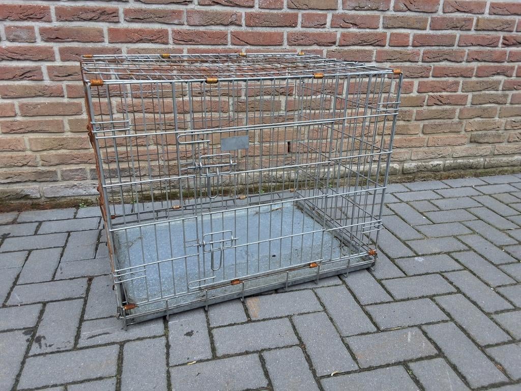 Goede honden bench inklapbaar, Minder dan 65 cm, ., Ophalen of Verzenden, Zo goed als nieuw