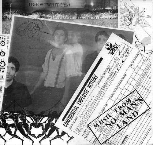 ghostwriters/no mans land-electronic/punk/experimen-ZELDZAAM, Verzenden, Gebruikt, 12 inch