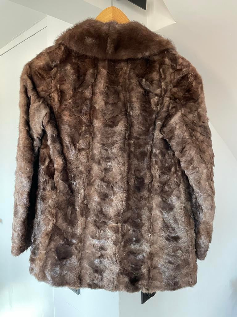 Nertsbontjas jaren '70 - Maat S, Kleding | Dames, Ophalen of Verzenden, Gedragen, Maat 36 (S), Bruin