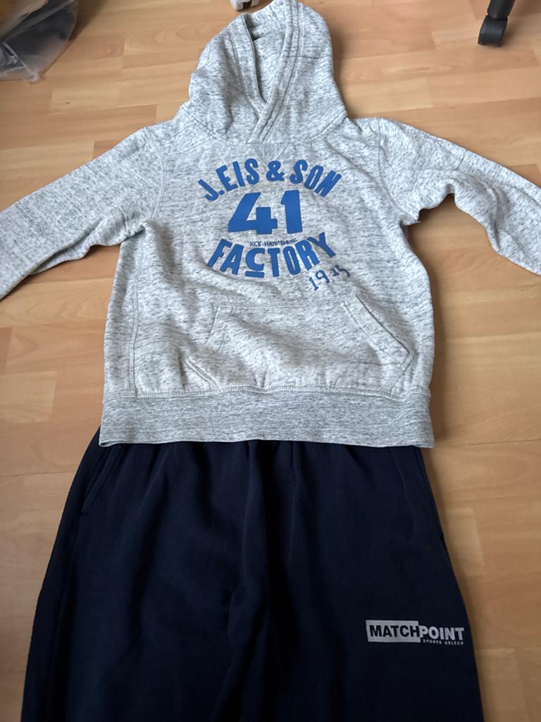 J.EIS & SON hoodie en Matchpoint joggingbroek, maat 128, Ophalen of Verzenden, Gebruikt, Maat 128
