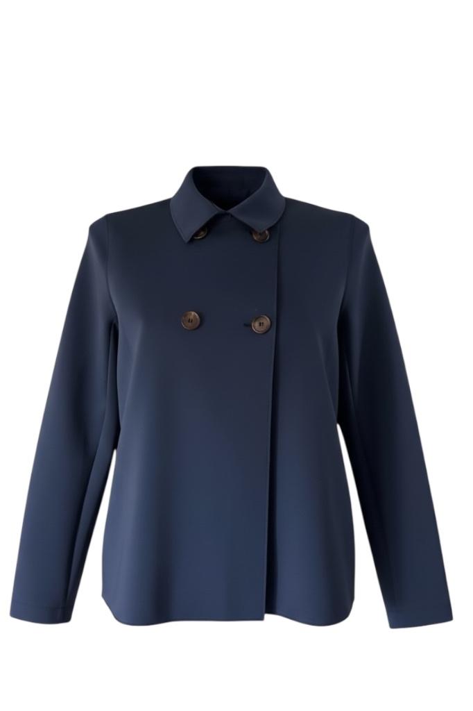Ewooluzione vest L, Maat 38/40 (M), Zo goed als nieuw, Verzenden, Blauw