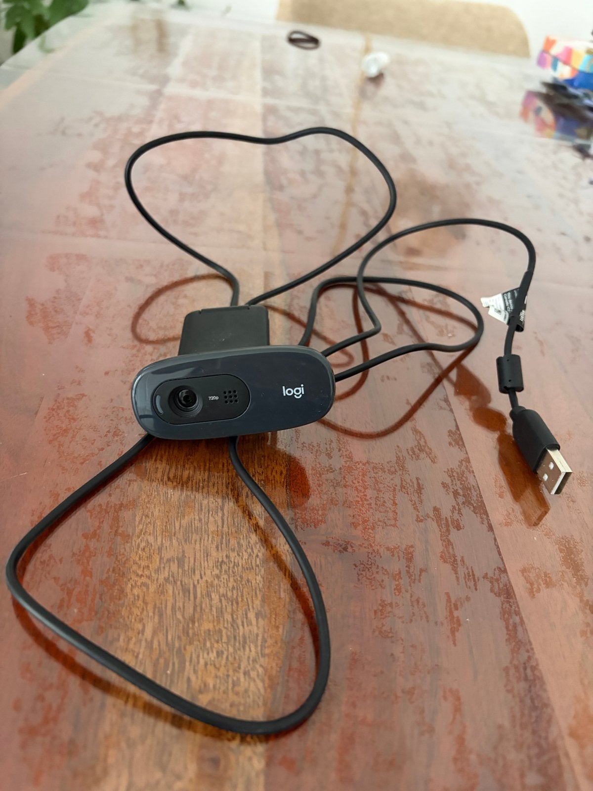 Logitech Webcam - Zo goed als nieuw, Computers en Software, Ophalen, Zo goed als nieuw, Bedraad, Monitorclip
