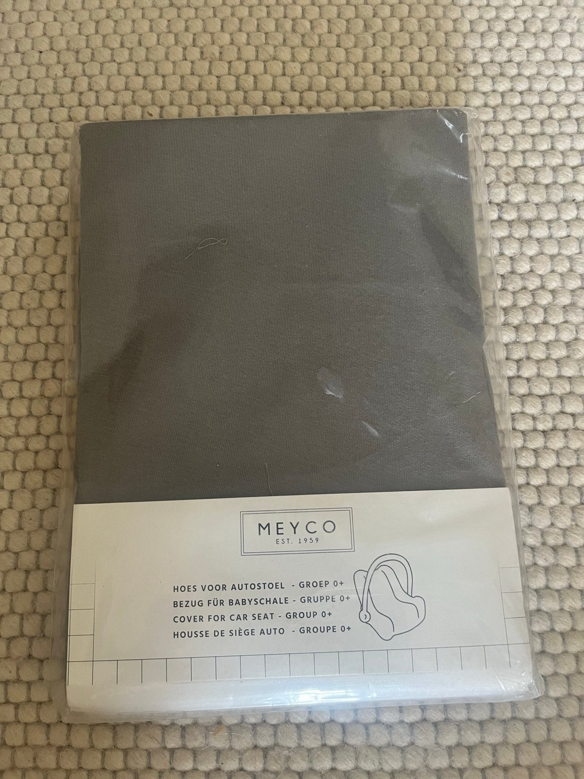 Meyco Hoes voor Autostoel Groep 0+ - Nieuw, Kinderen en Baby's, Autogordel, Nieuw, 0 t/m 13 kg, Ophalen