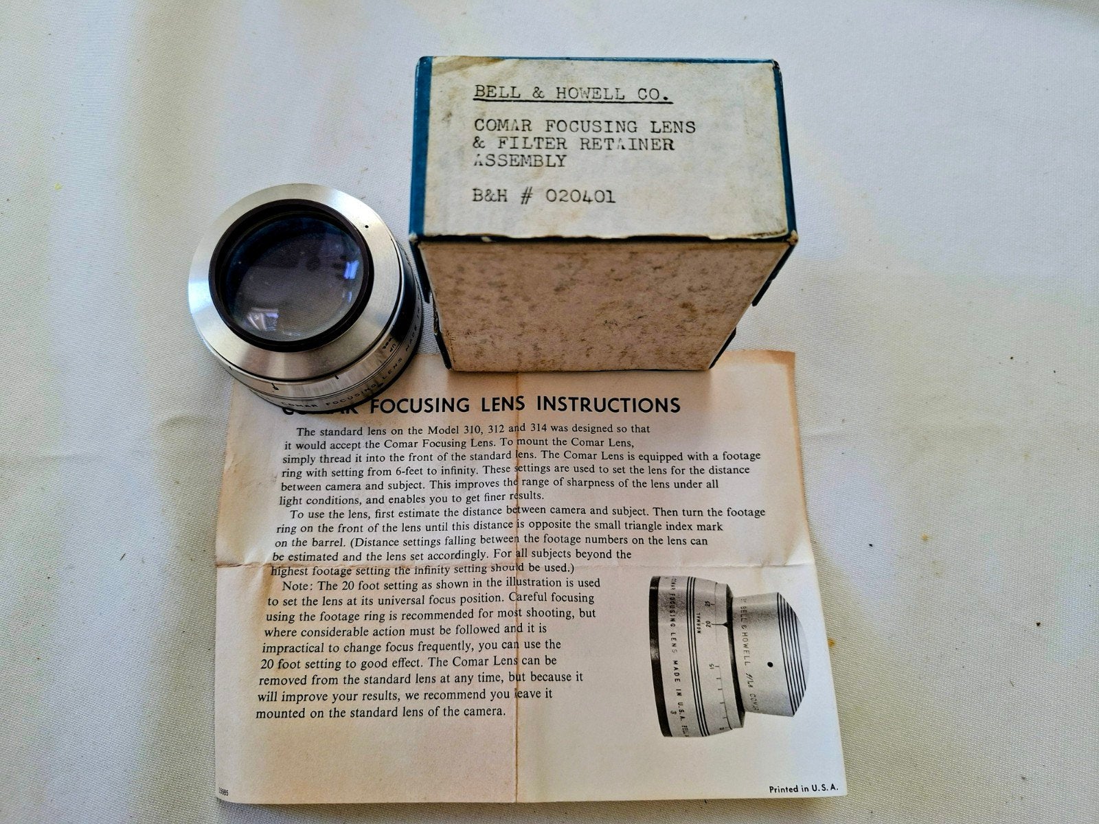 Te koop: Bell  & Howell Comar focusing lens, Ophalen of Verzenden, Compact, Overige Merken