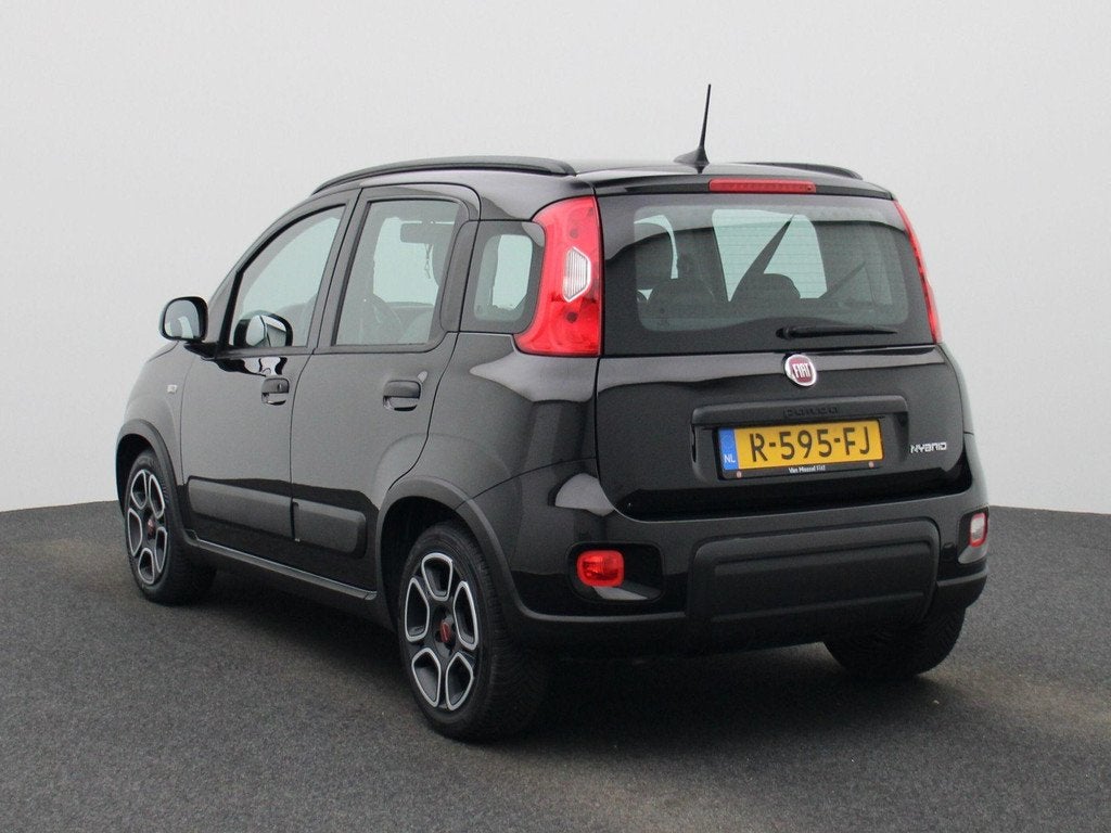 Fiat Panda 1.0 Hybrid City Life | Bluetooth | Apple Carplay, Auto's, Fiat, 12 maanden, Stof, Panda, Zwart