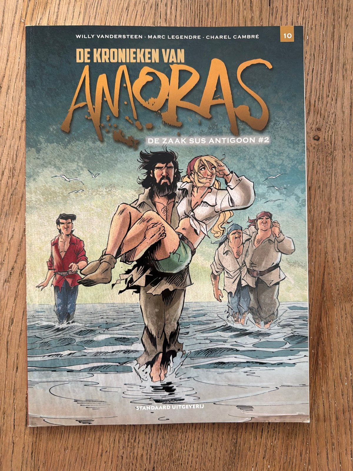 De Kronieken van Amoras 10: De Zaak Sus Antigoon #2, Eén stripboek, Ophalen of Verzenden, Zo goed als nieuw