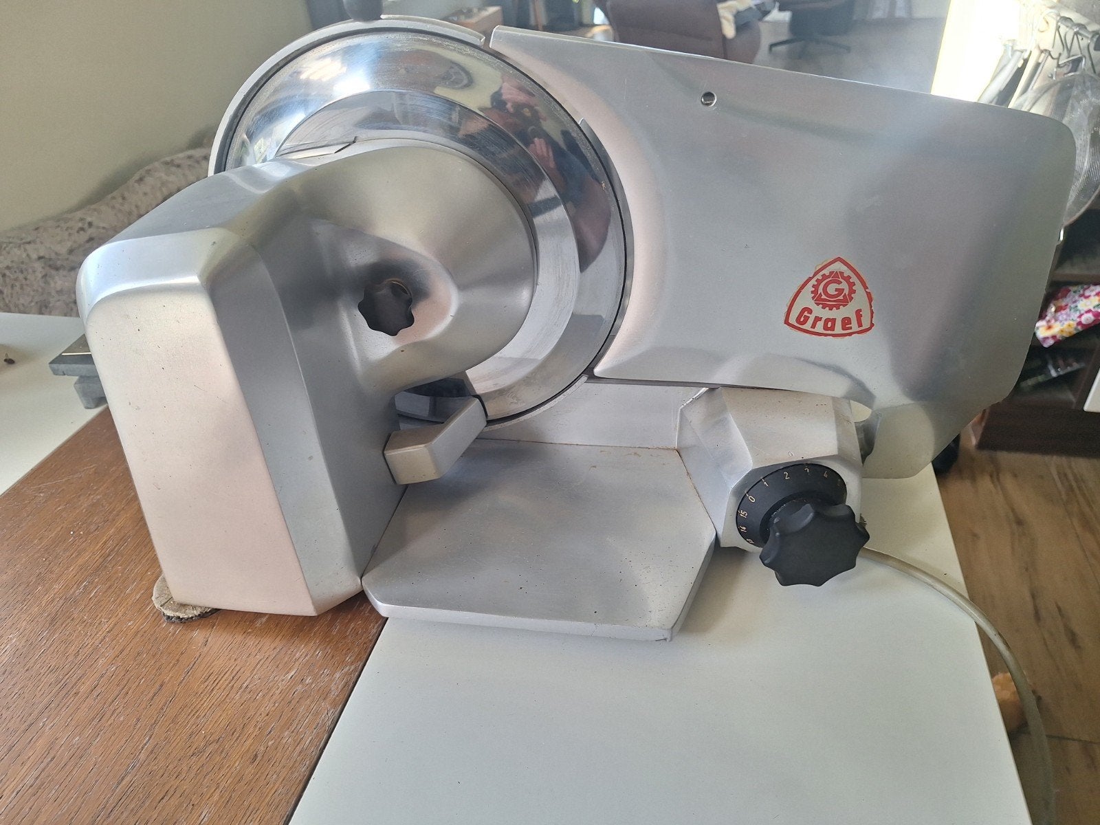 Professionele Graef vleessnijmachine, Witgoed en Apparatuur, Ophalen, Gebruikt