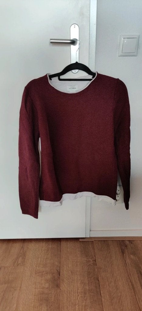 Pull & Bear trui, Ophalen of Verzenden, Zo goed als nieuw, Rood
