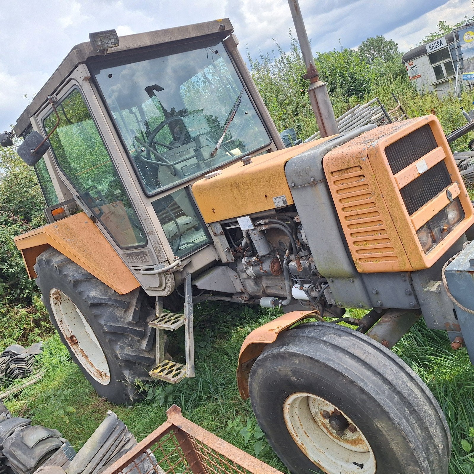 renault tractor loopt niet, Ophalen of Verzenden, Gebruikt, Benzine, Renault