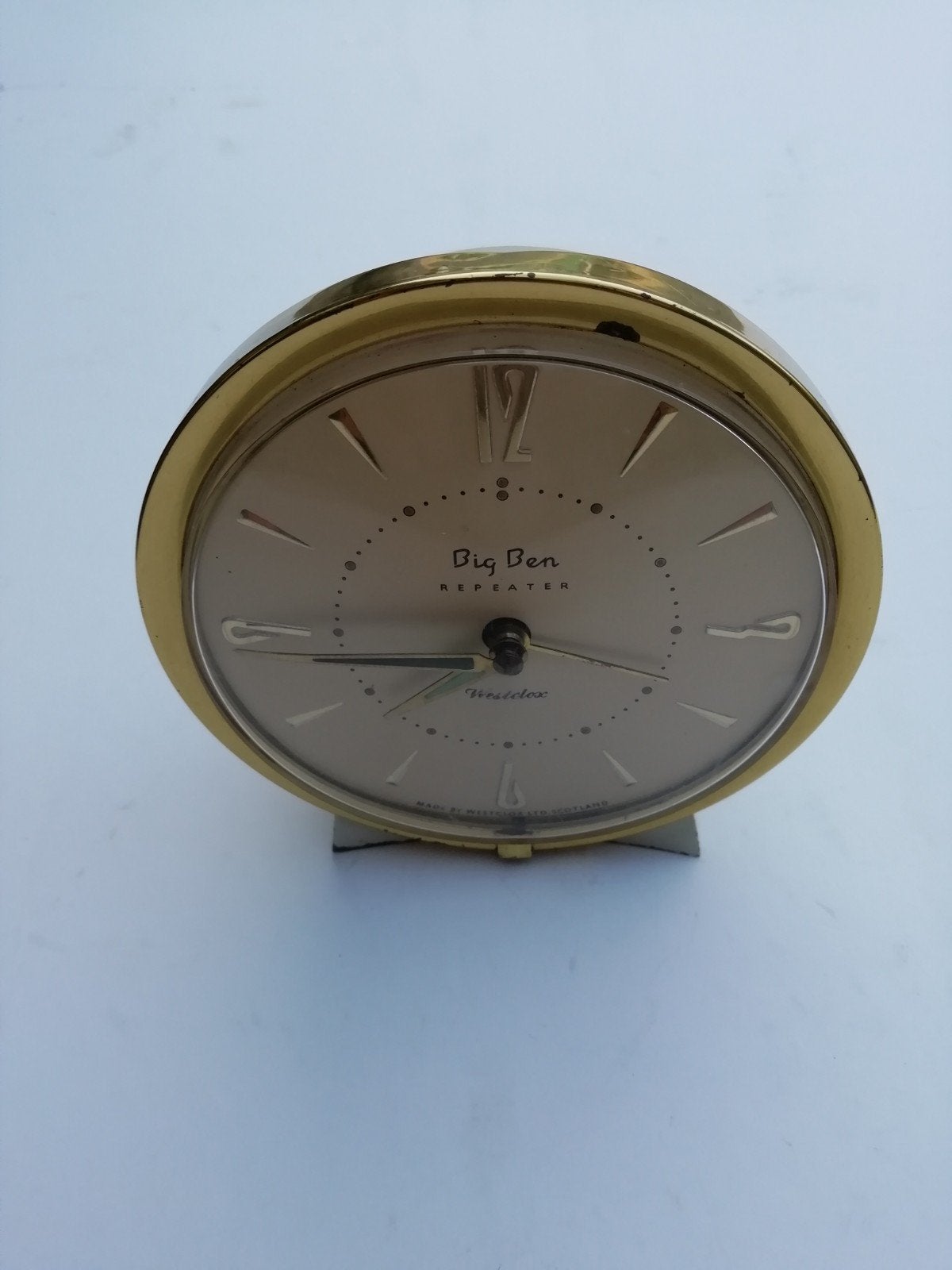 Vintage Westclox Big Ben Repeater Wekker - Made in Scotland, Ophalen of Verzenden