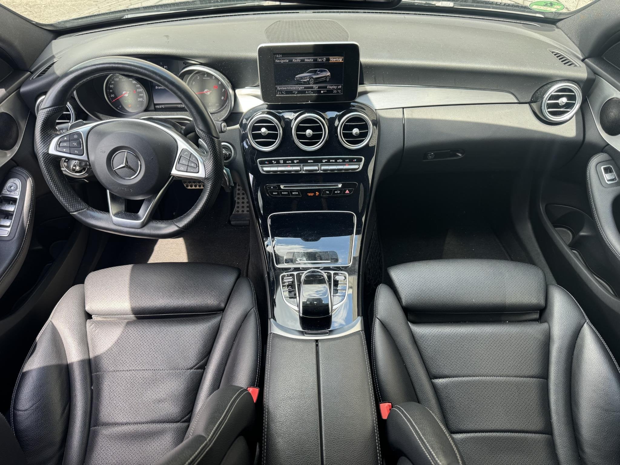 Mercedes-Benz C-klasse Estate 200 Sport AMG | Trekhaak | Par, Automaat, Achterwielaandrijving, 4 cilinders, Met garantie (alle)