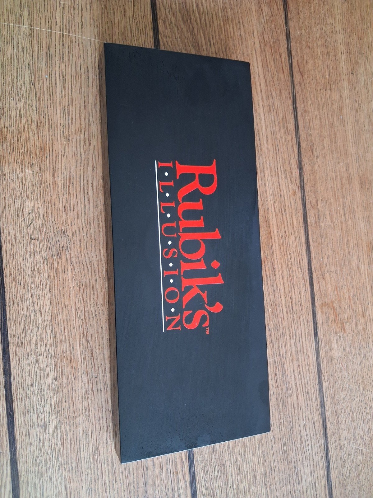 rubiks illusion spel vintage, Ophalen of Verzenden, Minder dan 500 stukjes, Overige typen