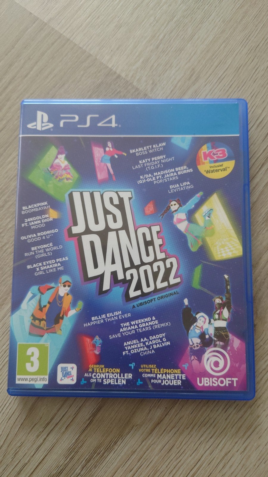 Just Dance 2022 PS4 - Dansgame met K3 'Waterval', Spelcomputers en Games, Muziek, Eén computer, Ophalen of Verzenden, Zo goed als nieuw