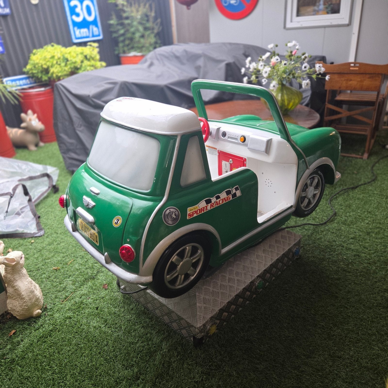 Kiddy Ride Morris Mini - Klassieke Kinderattractie, Ophalen of Verzenden