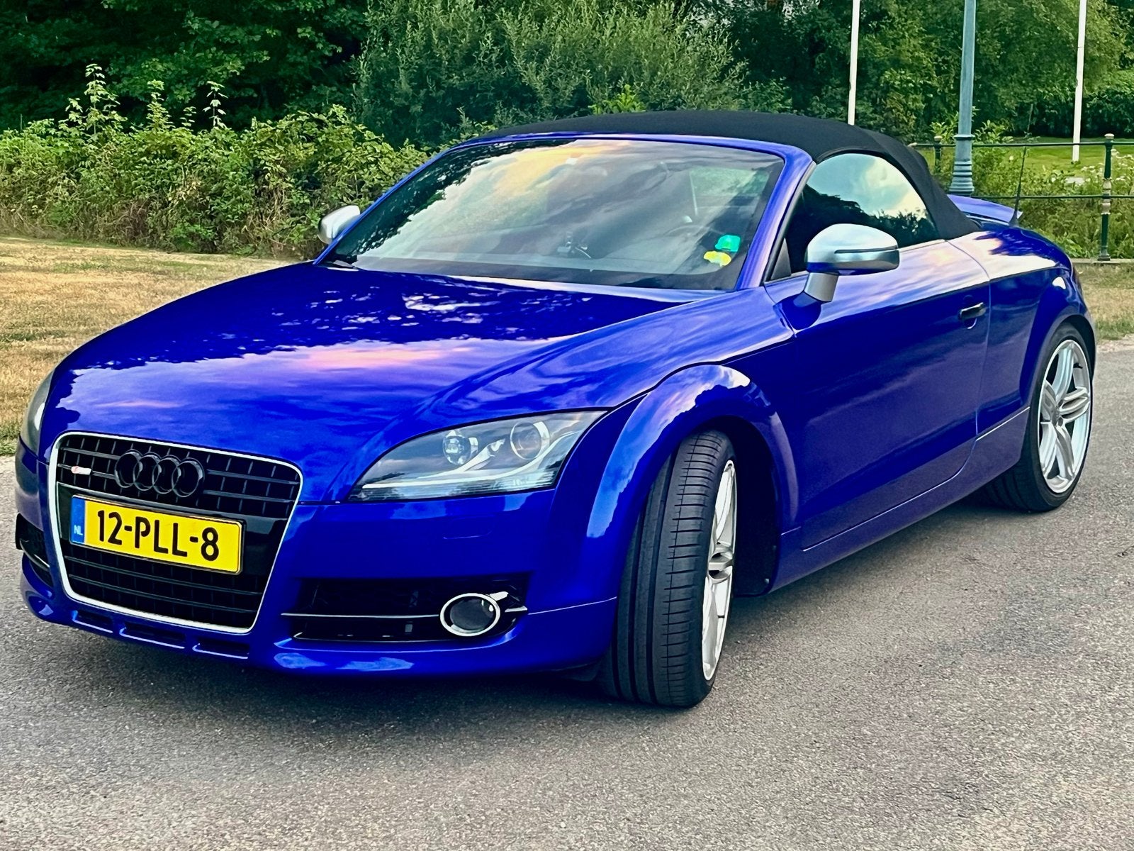 Audi TT 2.0 Tfsi Roadster 270PK, TTS pakket RS-blauw, Auto's, TT, Zwart, 4 cilinders, Blauw