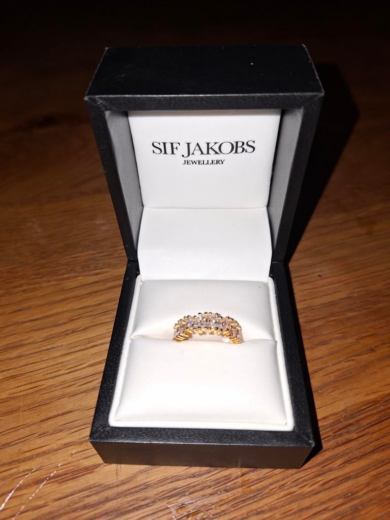 Sif Jakobs dames ring NIEUW, Nieuw, Ophalen of Verzenden, Kleiner dan 17, Dame
